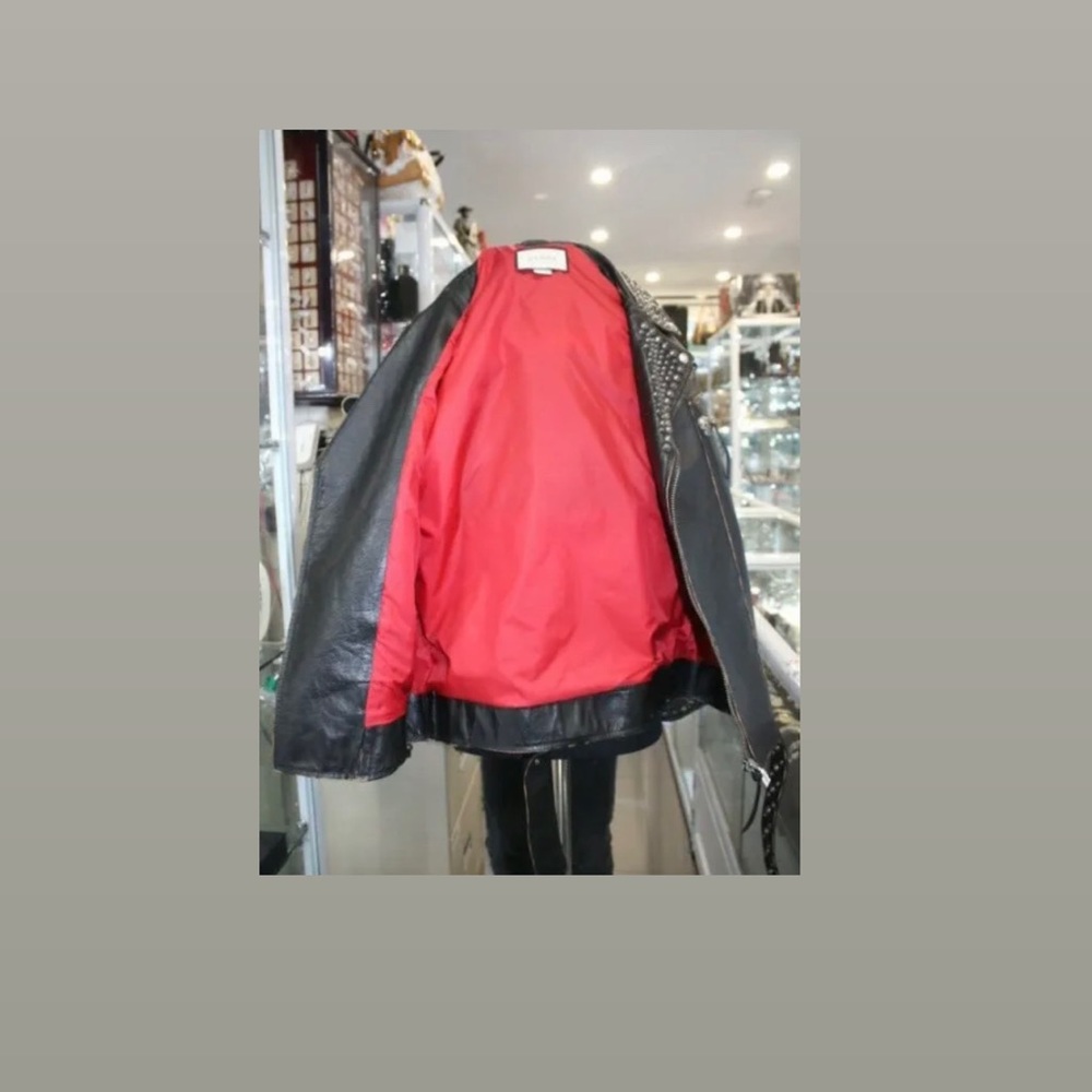 GUCCI LEATHER JACKET - Picture 11 of 12